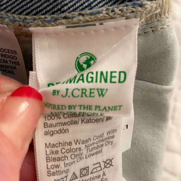 NWT J Crew Slouchy Boyfriend Jean Simsberry Wash AV761 29 Rigid 100% Cotton - Picture 7 of 8
